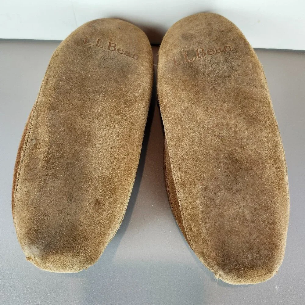 LL Bean Kids Moccasins Size 3